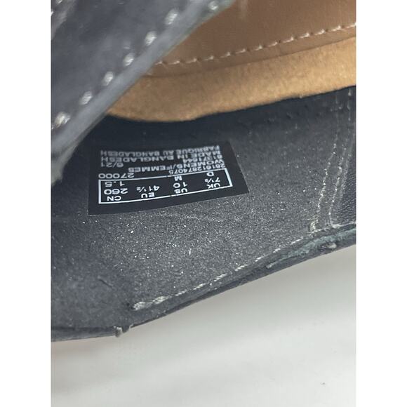 Clarks Tamzen Walk Women's Leather Cushioned Mary Jane Loafers 10M Black - Picture 7 of 10